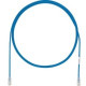 Panduit Cat.6a F/UTP Patch Network Cable - Category 6a for Network Device - Patch Cable - 120 ft - 1 Pack - 1 x RJ-45 Male Network - 1 x RJ-45 Male Network - Clear, Off White UTP28X120