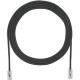 Panduit PanNet Cat.6a F/UTP Network Cable - 62.34 ft Category 6a Network Cable for Network Device - First End: 1 x RJ-45 Male Network - Second End: 1 x RJ-45 Male Network - Patch Cable - Black, Blue, Clear - 1 Pack UTP28X19MBU