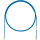 Panduit Cat.6a F/UTP Network Cable - 4 ft Category 6a Network Cable for Network Device - First End: 1 x RJ-45 Male Network - Second End: 1 x RJ-45 Male Network - 28 AWG - Clear, Off White - 1 - TAA Compliance UTP28X4