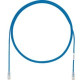 Panduit Cat.6a F/UTP Patch Network Cable - 4 ft Category 6a Network Cable for Network Device - First End: 1 x RJ-45 Male Network - Second End: 1 x RJ-45 Male Network - Patch Cable - 28 AWG - Clear, Green - 1 - TAA Compliance UTP28X4GR