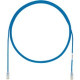 Panduit Network Cable - 65 ft Category 6a Network Cable for Network Device - Patch Cable - 28 AWG - Orange UTP28X65OR