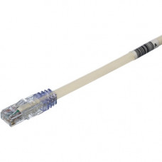 Panduit Cat 6A 24 AWG UTP Copper Patch Cord, 15 ft, White - 15 ft Category 6a Network Cable for Network Device - First End: 1 x Modular - Second End: 1 x Modular - 10 Gbit/s - Patch Cable - CM - 24 AWG - Off White - 1 - TAA Compliance UTP6AX15