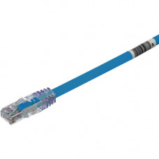Panduit Cat 6A 24 AWG UTP Copper Patch Cord, 1 ft, Blue - 1 ft Category 6a Network Cable for Network Device - First End: 1 x Modular - Second End: 1 x Modular - 10 Gbit/s - Patch Cable - CM - 24 AWG - Blue - 1 - TAA Compliance UTP6AX1BU