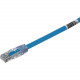 Panduit Cat 6A 24 AWG UTP Copper Patch Cord, 7 ft, Blue - 7 ft Category 6a Network Cable for Network Device - First End: 1 x Modular - Second End: 1 x Modular - 10 Gbit/s - Patch Cable - CM - 24 AWG - Blue - 1 - TAA Compliance UTP6AX7BU