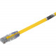 Panduit Pan-Net&reg; Patch Cords - 4 ft Category 6a Network Cable for Network Device - First End: 1 x Modular - Second End: 1 x Modular - 10 Gbit/s - Patch Cable - CM - 24 AWG - Yellow - 1 - TAA Compliance UTP6AX4YL
