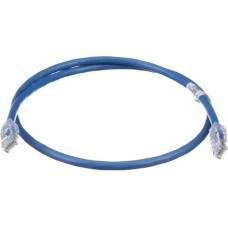 Panduit  PanNet Patch Cord, 24 AWG, Cat. 6A, RJ45, 10 ft., Yellow - 10 ft Category 6a Network Cable for Network Device, Computer, Server - First End: 1 x RJ-45 Male Network - Second End: 1 x RJ-45 Male Network - 10 Gbit/s - Patch Cable - Gold Plated Conta