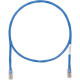 Panduit Cat.5e UTP Network Cable - 4.92 ft Category 5e Network Cable for Network Device - First End: 1 x RJ-45 Network - Second End: 1 x RJ-45 Network - Patch Cable - Blue - TAA Compliance UTPCH1.5MBUY
