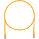 Panduit Cat.5e UTP Network Cable - 4.92 ft Category 5e Network Cable for Network Device - First End: 1 x RJ-45 Network - Second End: 1 x RJ-45 Network - Patch Cable - Orange - TAA Compliance UTPCH1.5MORY