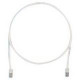 PANDUIT Cat.5e Patch Cable - RJ-45 Male Network - RJ-45 Male Network - 10ft - Gray UTPCH10GYY