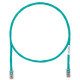 PANDUIT Cat.5e UTP Patch Cable - RJ-45 Male Network - RJ-45 Male Network - 14ft - Green - RoHS, TAA Compliance UTPCH14GRY
