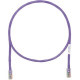 Panduit Cat.5e U/UTP Patch Network Cable - Category 5e for Network Device - Patch Cable - 17.06 ft - 1 Pack - 1 x RJ-45 Male Network - 1 x RJ-45 Male Network - Violet - TAA Compliance UTPCH17VLY