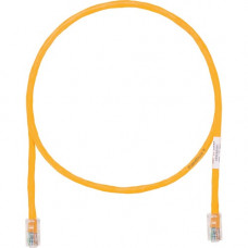 Panduit Cat.5e UTP Patch Network Cable - 8.20 ft Category 5e Network Cable for Network Device - First End: 1 x RJ-45 Male Network - Second End: 1 x RJ-45 Male Network - Patch Cable - Orange - 1 Pack - TAA Compliance UTPCH2.5MORY