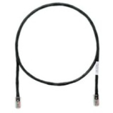 PANDUIT Cat.5e UTP Patch Cable - RJ-45 Male Network - RJ-45 Male Network - 20ft - Black - TAA Compliance UTPCH20BLY