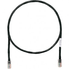 Panduit Cat.5e UTP Patch Network Cable - Category 5e Network Cable for Network Device - First End: 1 x RJ-45 Male Network - Second End: 1 x RJ-45 Male Network - Patch Cable - Black - 1 Pack UTPCH2BLY