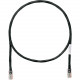 Panduit Cat.5e UTP Patch Network Cable - Category 5e Network Cable for Network Device - First End: 1 x RJ-45 Male Network - Second End: 1 x RJ-45 Male Network - Patch Cable - Black - 1 Pack UTPCH2BLY