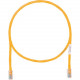 Panduit Cat.5e UTP Network Cable - 6.56 ft Category 5e Network Cable for Network Device - First End: 1 x RJ-45 Male Network - Second End: 1 x RJ-45 Male Network - Patch Cable - Orange - TAA Compliance UTPCH2MORY