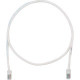 Panduit Cat.5e UTP Network Cable* - 3.28 ft Category 5e Network Cable for Network Device - First End: 1 x RJ-45 Male Network - Second End: 1 x RJ-45 Male Network - Patch Cable - Off White - 1 - TAA Compliance UTPCH1MY