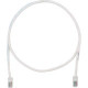 Panduit Cat 5e UTP Network Cable - 6.56 ft Category 5e Network Cable for Network Device - First End: 1 x RJ-45 Male Network - Second End: 1 x RJ-45 Male Network - Patch Cable - Off White - 1 - TAA Compliance UTPCH2MY