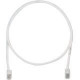 Panduit Cat.5e UTP Patch Network Cable - 3 ft Category 5e Network Cable for Network Device - First End: 1 x RJ-45 Male Network - Second End: 1 x RJ-45 Male Network - Patch Cable - Gray - TAA Compliance UTPCH3GYY