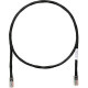 Panduit Cat.5e U/UTP Patch Network Cable - Category 5e for Network Device - Patch Cable - 13.12 ft - 1 Pack - 1 x RJ-45 Male Network - 1 x RJ-45 Male Network - Black - TAA Compliance UTPCH4MBLY