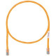 Panduit Cat.5e UTP Network Patch Cable - 59.06 ft Category 5e Network Cable for Network Device - First End: 1 x RJ-45 Male Network - Second End: 1 x RJ-45 Male Network - Patch Cable - Orange UTPCH18MORY