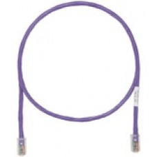Panduit Cat.5e UTP Network Patch Cable - 50 ft Category 5e Network Cable for Network Device - First End: 1 x RJ-45 Male Network - Second End: 1 x RJ-45 Male Network - Patch Cable - Violet - TAA Compliance UTPCH50VLY