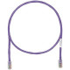 Panduit Cat.5e UTP Network Patch Cable - 50 ft Category 5e Network Cable for Network Device - First End: 1 x RJ-45 Male Network - Second End: 1 x RJ-45 Male Network - Patch Cable - Violet - TAA Compliance UTPCH50VLY