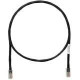 Panduit Cat.5e UTP Patch Network Cable - 5 ft Category 5e Network Cable for Network Device - First End: 1 x RJ-45 Male Network - Second End: 1 x RJ-45 Male Network - Patch Cable - Black - TAA Compliance UTPCH5BLY