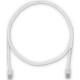 Panduit Cat.5e U/UTP Patch Network Cable - Category 5e for Network Device - Patch Cable - 17.06 ft - 1 Pack - 1 x RJ-45 Male Network - 1 x RJ-45 Male Network - Off White - TAA Compliance UTPCH17Y