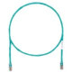 PANDUIT Cat.5e UTP Patch Cord - RJ-45 Male Network - RJ-45 Male Network - 6ft - Green - TAA Compliance UTPCH6GRY