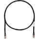Panduit Cat.5e UTP Network Patch Cable - 45 ft Category 5e Network Cable for Network Device - First End: 1 x RJ-45 Male Network - Second End: 1 x RJ-45 Male Network - Patch Cable - Black - TAA Compliance UTPCH45BLY