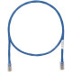 Panduit Cat.5e UTP Network Patch Cable - 45 ft Category 5e Network Cable for Network Device - First End: 1 x RJ-45 Male Network - Second End: 1 x RJ-45 Male Network - Patch Cable - Blue - TAA Compliance UTPCH45BUY