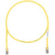 Panduit Cat.5e U/UTP Patch Network Cable - Category 5e for Network Device - Patch Cable - 20.01 ft - 1 Pack - 1 x RJ-45 Male Network - 1 x RJ-45 Male Network - Yellow - TAA Compliance UTPCH20YLY