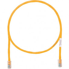 Panduit Cat.5e UTP Patch Network Cable - 9 ft Category 5e Network Cable for Network Device - First End: 1 x RJ-45 Male Network - Second End: 1 x RJ-45 Male Network - Patch Cable - Orange - 1 Pack - TAA Compliance UTPCH9ORY