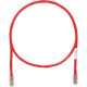Panduit Cat.5e U/UTP Patch Network Cable - Category 5e for Network Device - Patch Cable - 17.06 ft - 1 Pack - 1 x RJ-45 Male Network - 1 x RJ-45 Male Network - Red - TAA Compliance UTPCH17RDY