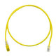 PANDUIT Cat.5e UTP Patch Cable - RJ-45 Male Network - RJ-45 Male Network - 9ft - Yellow - TAA Compliance UTPCH9YLY