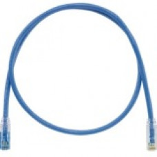 Panduit Cat.6 U/UTP Patch Network Cable - Category 6 for Network Device - Patch Cable - 22.97 ft - 1 Pack - 1 x RJ-45 Male Network - 1 x RJ-45 Male Network - Clear, Blue - TAA Compliance UTPKSP7MBU