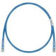 Panduit Cat.6 UTP Patch Network Cable - 12 ft Category 6 Network Cable for Network Device - First End: 1 x RJ-45 Male Network - Second End: 1 x RJ-45 Male Network - Patch Cable - Blue - 1 Pack - TAA Compliance UTPSP12BUY