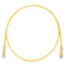 PANDUIT Cat.6 UTP Patch Cord - RJ-45 Male Network - RJ-45 Male Network - 15ft - Yellow, Clear - TAA Compliance UTPSP15YLY