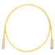 PANDUIT Cat.6 UTP Patch Cord - RJ-45 Male Network - RJ-45 Male Network - 15ft - Yellow, Clear - TAA Compliance UTPSP15YLY