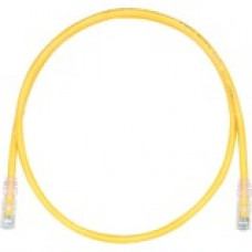 Panduit Cat.6 U/UTP Patch Network Cable - Category 6 for Network Device - Patch Cable - 9.84 ft - 25 Pack - 1 x RJ-45 Male Network - 1 x RJ-45 Male Network - Clear, Yellow - TAA Compliance UTPSP10YLY-Q