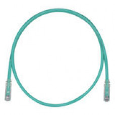PANDUIT Cat.6 UTP Patch Cord - RJ-45 Male Network - RJ-45 Male Network - 20ft - Green, Clear - TAA Compliance UTPSP20GRY