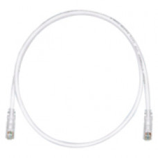 PANDUIT Cat.6 UTP Patch Cord - RJ-45 Male Network - RJ-45 Male Network - 20ft - Off-white, Clear - TAA Compliance UTPSP20Y