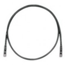 PANDUIT Cat.6 UTP Patch Cord - RJ-45 Male Network - RJ-45 Male Network - 25ft - Black, Clear - TAA Compliance UTPSP25BLY