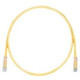 PANDUIT Cat.6 UTP Patch Cord - RJ-45 Male Network - RJ-45 Male Network - 25ft - Yellow, Clear - TAA Compliance UTPSP25YLY