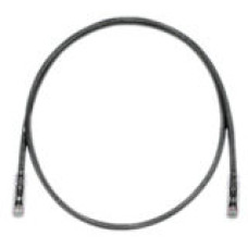 PANDUIT Cat.6 UTP Patch Cord - RJ-45 Male Network - RJ-45 Male Network - 2ft - Black, Clear - TAA Compliance UTPSP2BLY