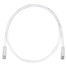 PANDUIT Cat.6 UTP Patch Cord - RJ-45 Male Network - RJ-45 Male Network - 35ft - Off-white, Clear - TAA Compliance UTPSP35Y