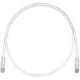 PANDUIT TX6 PLUS Cat.6 UTP Patch Cable - RJ-45 Male Network - RJ-45 Male Network - 5ft - Off-white - RoHS, TAA Compliance UTPSP5Y