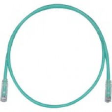 Panduit Cat.6 UTP Network Patch Cable - 130 ft Category 6 Network Cable for Network Device - First End: 1 x RJ-45 Male Network - Second End: 1 x RJ-45 Male Network - Patch Cable - 24 AWG - Green - TAA Compliance UTPSP130GRY