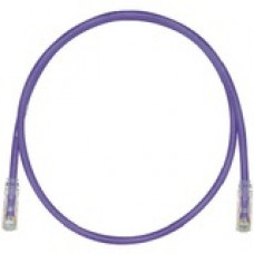 Panduit Cat.6 UTP Network Patch Cable - 90 ft Category 6 Network Cable for Network Device - First End: 1 x RJ-45 Male Network - Second End: 1 x RJ-45 Male Network - Patch Cable - Violet - TAA Compliance UTPSP90VLY